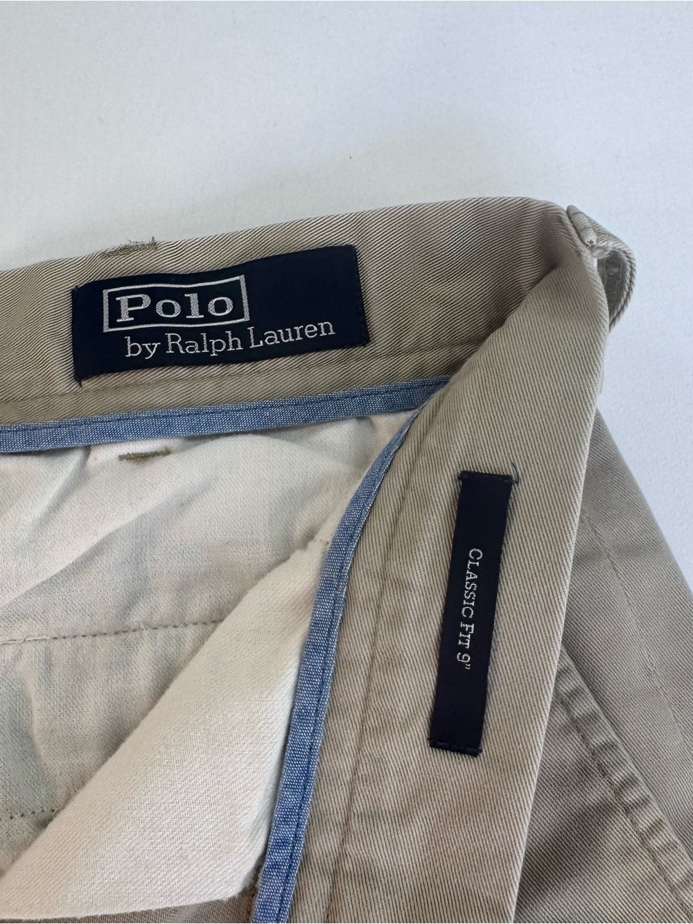 POLO RALPH LAUREN Men’s Cotton Chinos, Classic Fit, Casual, Khaki/Beige, 34W 9I - Picture 2 of 13